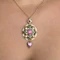 Victorian Holbeinesque Multi-Gem Pendant - Saddingtons Jewellery Stand 375 - image 1