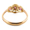 Edwardian Ruby & Diamond Cluster Ring - Saddingtons Jewellery Stand 375 - image 3