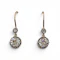 Antique Old-Cut Diamond Platinum And Gold Earrings, 2.60 Carat, Circa 1910 - image 1