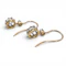 Antique Old-Cut Diamond Platinum And Gold Earrings, 2.60 Carat, Circa 1910 - image 6