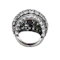 Vintage French Diamond and Platinum Bombé Ring, Circa 1960, 10.50 Carats - image 4