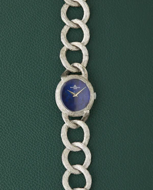Baume & Mercier Lapis 925 Sterling Silver Bracelet