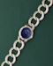 Baume & Mercier Lapis 925 Sterling Silver Bracelet - image 3