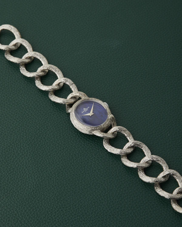 Baume & Mercier Lapis 925 Sterling Silver Bracelet - image 10