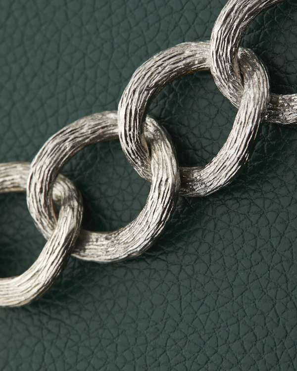 Baume & Mercier Lapis 925 Sterling Silver Bracelet - image 9