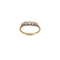 Edwardian 18ct Yellow Gold Diamond Five Stone Ring Spectrum Antiques - image 1