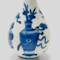 A CHINESE KANGXI BLUE AND WHITE MINIATURE VASE - image 2
