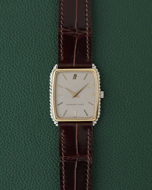 Audemars Piguet Ribbed Ellipse Silver Dial Ref. 4249 Steel & 18K Gold