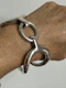 Hermes silver cuff - image 3