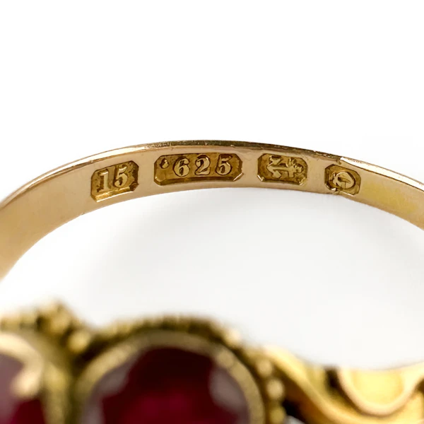 1865 Regard Cluster Ring - Saddingtons Jewellery Stand 375 - image 4