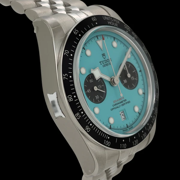 TUDOR BLACK BAY CHRONO BLUE FLAMINGO FULL SET 06/2026 - 79360N-0024 - image 3