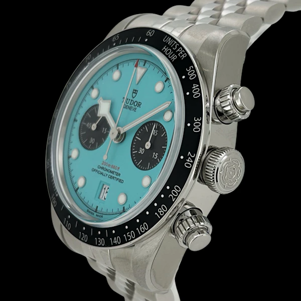 TUDOR BLACK BAY CHRONO BLUE FLAMINGO FULL SET 06/2026 - 79360N-0024 - image 2