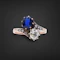 Lovely Victorian French Sapphire And Diamond Ring at Deco&Vintage Ltd - image 5