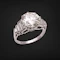 5.2ct Vintage Diamond Platinum Ring at Deco&Vintage Ltd - image 4