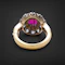 Lovely Victorian Burmese Ruby and Diamond Ring at Deco&Vintage Ltd - image 5