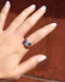 Lovely Victorian French Sapphire and Diamond Ring at Deco&Vintage Ltd - image 2