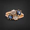 Lovely Victorian French Sapphire and Diamond Ring at Deco&Vintage Ltd - image 3