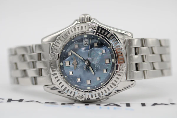 Breitling Callistino A72345 – Blue Dial – 29mm – Full Set - image 4