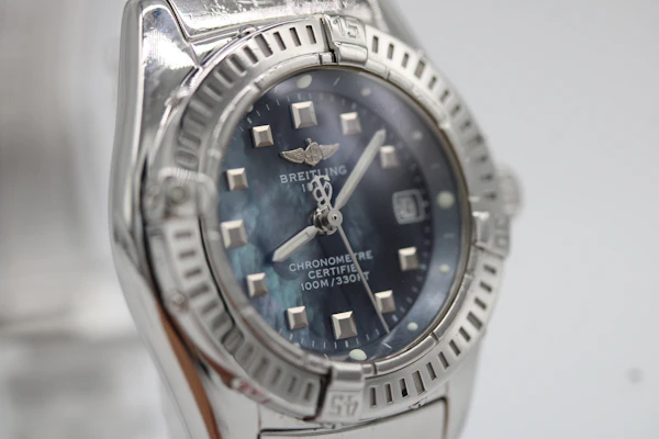 Breitling Callistino A72345 – Blue Dial – 29mm – Full Set - image 9