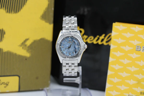 Breitling Callistino A72345 – Blue Dial – 29mm – Full Set - image 2