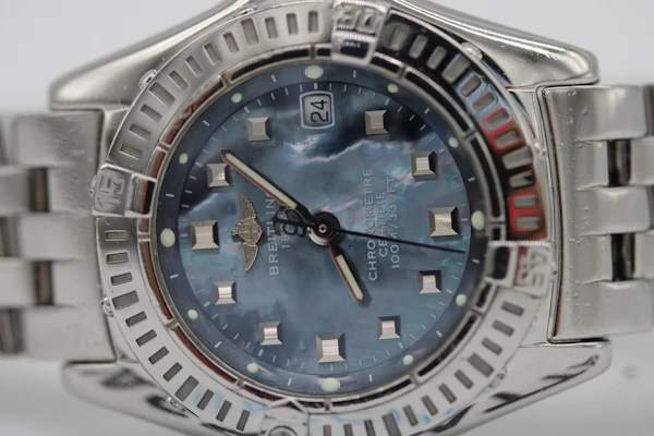 Breitling Callistino A72345 – Blue Dial – 29mm – Full Set - image 5