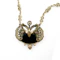 French Art Nouveau Multi-Gem Necklace - Saddingtons Jewellery Stand 375 - image 3
