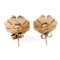 Suffragette Flower Cluster Stud Earrings - Saddingtons Jewellery Stand 375 - image 4