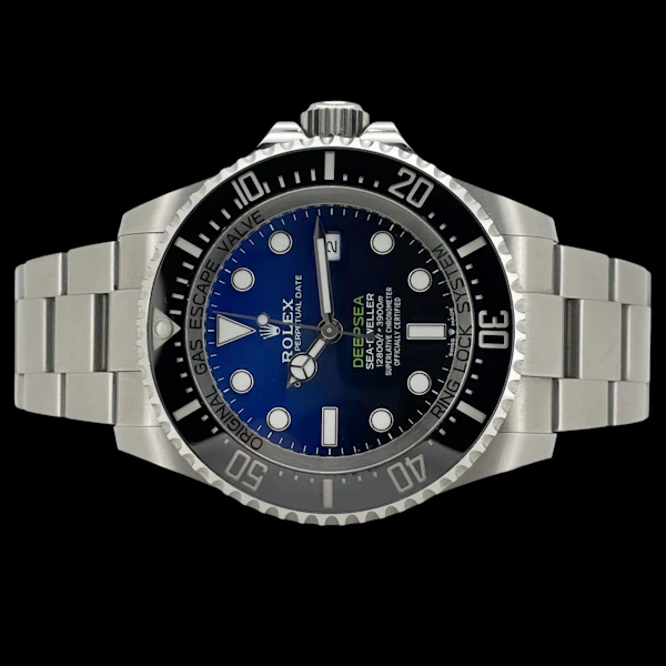 ROLEX SEA-DWELLER DEEPSEA D-BLUE JAMES CAMERON FULL SET 2022 - image 4