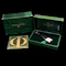 BAUME ET MERCIER CUSHION 18KT WHITE GOLD FLORENTINE FINISH WHITE ROMAN NUMERALS WITH BOX AND PAPERS 1978 - image 6