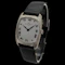 BAUME ET MERCIER CUSHION 18KT WHITE GOLD FLORENTINE FINISH WHITE ROMAN NUMERALS WITH BOX AND PAPERS 1978 - image 1