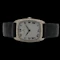BAUME ET MERCIER CUSHION 18KT WHITE GOLD FLORENTINE FINISH WHITE ROMAN NUMERALS WITH BOX AND PAPERS 1978 - image 4