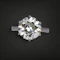 Magnificent 5.27 Carat Natural Old Mine Cut Diamond Solitaire Ring - image 4