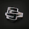 Parisian Architecture on the Hand: The Boucheron Interlocking Ring - image 3
