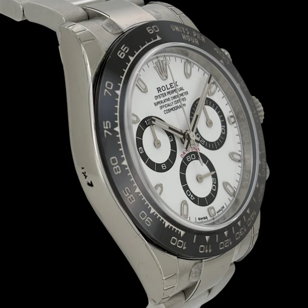 ROLEX DAYTONA CERAMIC WHITE DIAL FULL SET FULL STICKERS 2017 - 116500LN - image 3