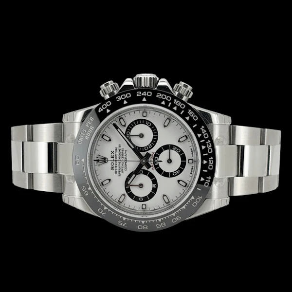 ROLEX DAYTONA CERAMIC WHITE DIAL FULL SET FULL STICKERS 2017 - 116500LN - image 4