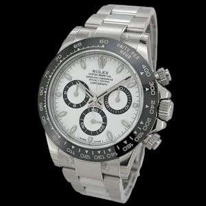 ROLEX DAYTONA CERAMIC WHITE DIAL FULL SET FULL STICKERS 2017 - 116500LN