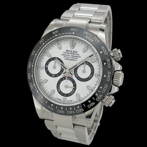 ROLEX DAYTONA CERAMIC WHITE DIAL FULL SET FULL STICKERS 2017 - 116500LN - image 1