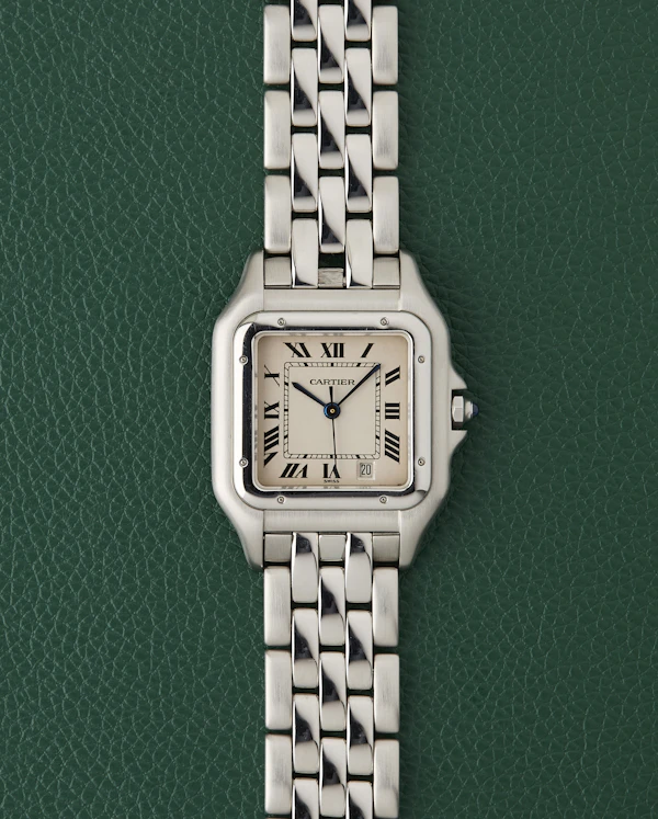 Cartier Panthere Ref. 1310 Midsize Quartz Steel Bracelet - image 1