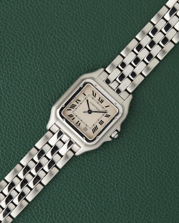 Cartier Panthere Ref. 1310 Midsize Quartz Steel Bracelet - image 3