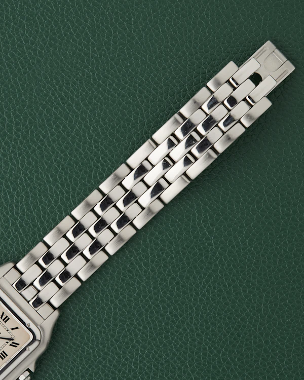 Cartier Panthere Ref. 1310 Midsize Quartz Steel Bracelet - image 8