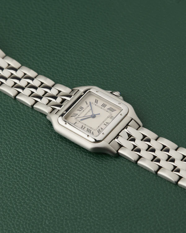 Cartier Panthere Ref. 1310 Midsize Quartz Steel Bracelet - image 9
