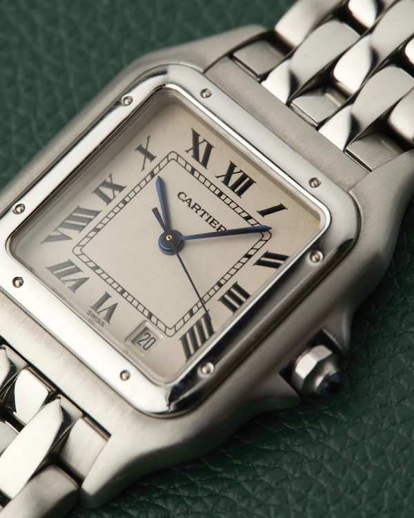 Cartier Panthere Ref. 1310 Midsize Quartz Steel Bracelet - image 7