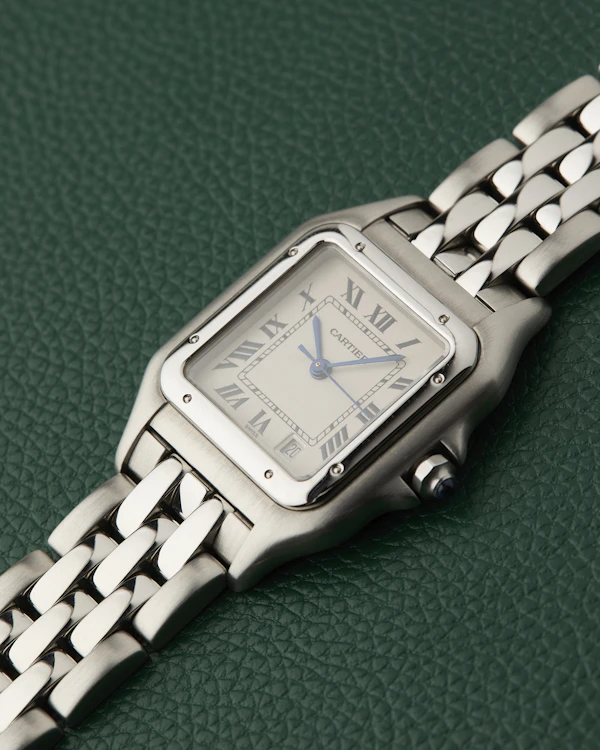 Cartier Panthere Ref. 1310 Midsize Quartz Steel Bracelet - image 6