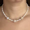1920’s Opal Bead Necklace With Diamond Clasp - Saddingtons Jewellery Stand 375 - image 1