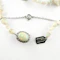1920’s Opal Bead Necklace With Diamond Clasp - Saddingtons Jewellery Stand 375 - image 4