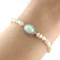1920’s Opal Bead Bracelet With Diamond Clasp - Saddingtons Jewellery Stand 375 - image 1