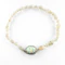 1920’s Opal Bead Bracelet With Diamond Clasp - Saddingtons Jewellery Stand 375 - image 2