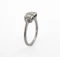 Art Deco 18ct White Gold Emerald-Cut Diamond Three Stone Ring- Spectrum Antiques - image 3