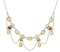 Peridot and Seed Pearl Fringe Necklace in 15ct Gold- Spectrum Antiques - image 4