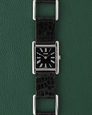 Piaget Tank 18K White Gold Ref. 90802D Buckle 18K